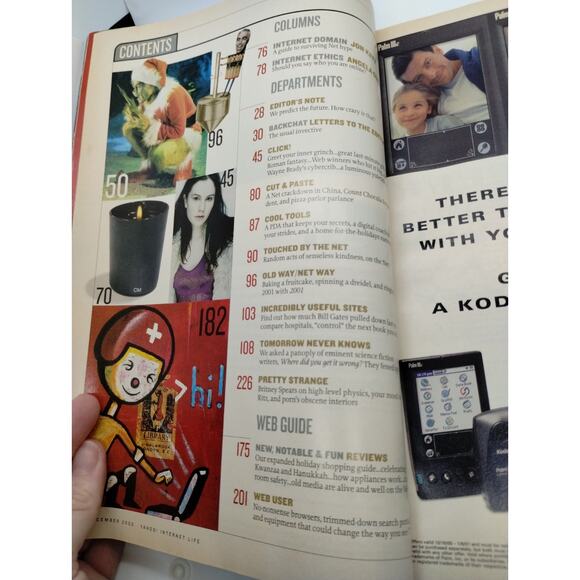 3 YAHOO Internet Life Magazines Sep '00, Dec '00, Feb '01 - Vol 6:9,12 - Vol 7:2 - Picture 10 of 10